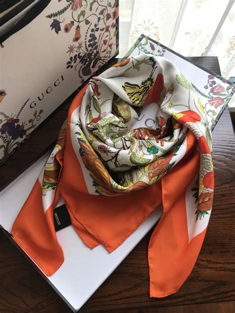 fake gucci satin scarf|Gucci inspired scarf.